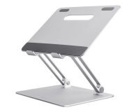 Laptop stand Mozos LS2-ALU aluminiowa podstawka do laptopa srebrny